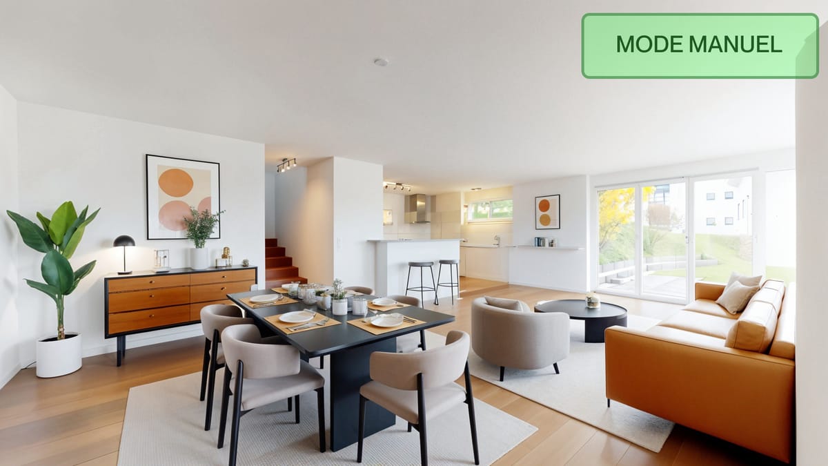 Manual furnishing example