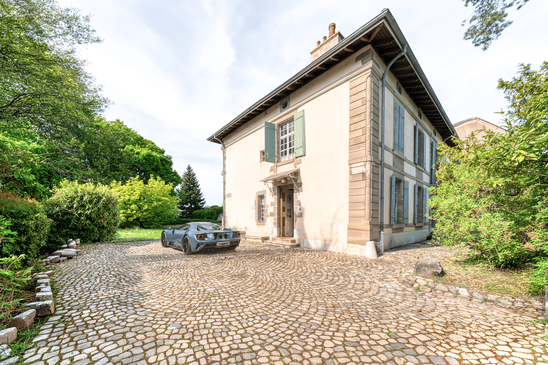 Replace gray sky, fix lighting