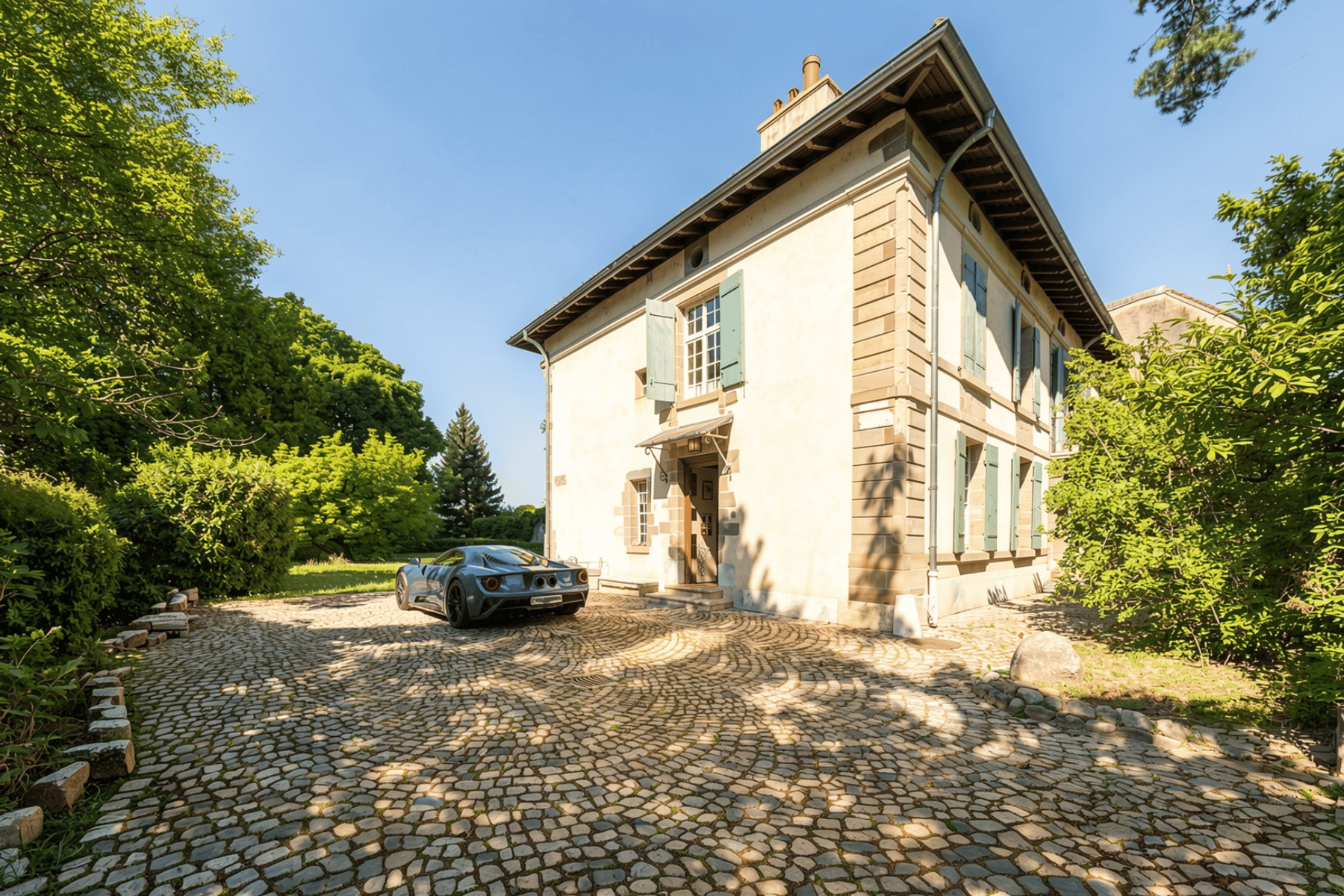 Replace gray sky, fix lighting