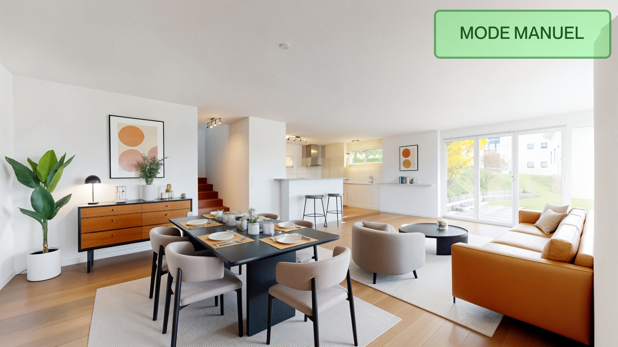 Manual furnishing example